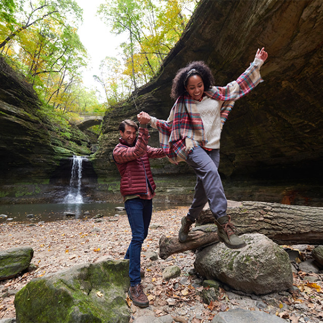 Exploring Starved Rock State Park in Oglesby, Illinois