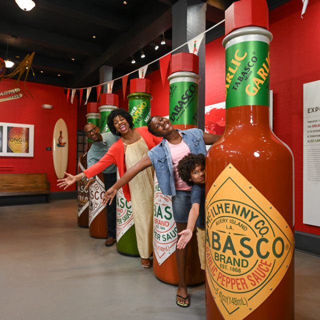 Enjoying the Tabasco Brand Factory Tour and Museum in Avery Island, Louisiana